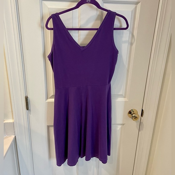 Purple Tank Sundress - Picture 2 of 5